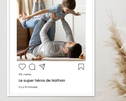 Affiche Instagram personnalisée