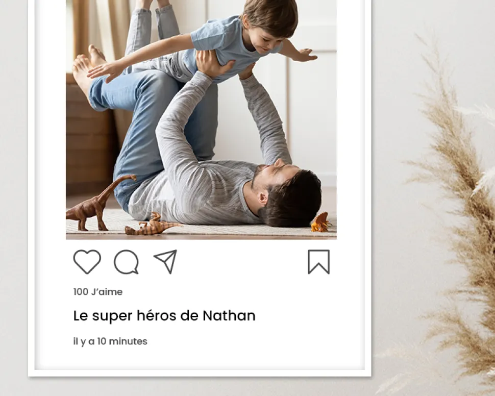 Affiche Instagram personnalisée