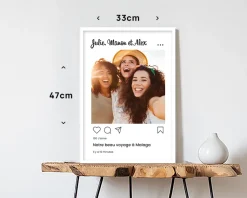 Affiche Instagram personnalisée