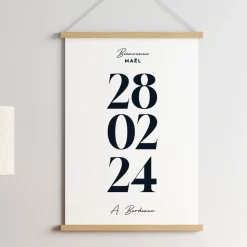 Affiche personnalisée - Date Marquante