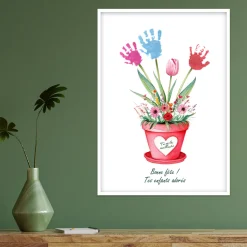 Affiche personnalisée - Empreintes