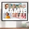 Affiche personnalisée - Multi photos famille