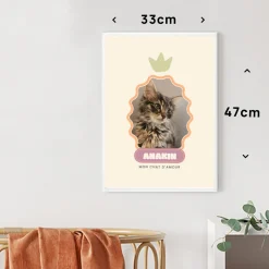 Affiche personnalisée - Pet Lovers Club