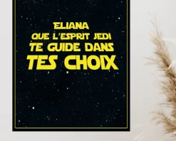 Affiche personnalisée - Star Wars