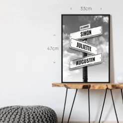 Affiche personnalisée message - Destination NYC