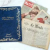Authentique journal du jour de naissance dans son écrin personnalisé