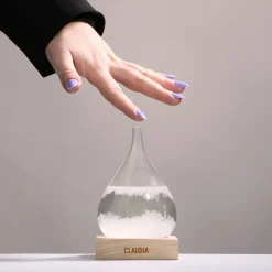 Baromètre Tempête Storm Glass - Prénom