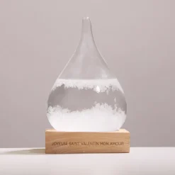 Baromètre Tempête Storm Glass - Message personnalisé