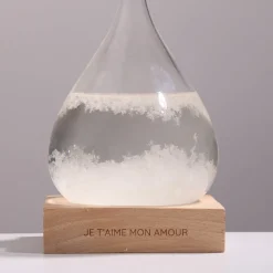 Baromètre Tempête Storm Glass - Message personnalisé