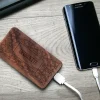 Batterie Externe en bois personnalisable grand format 4000 mAh - Prénom