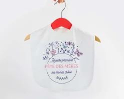Bavoir bébé Personnalisable - Collection Première Fête des Mères