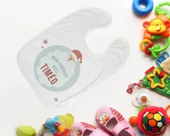 Bavoir bébé personnalisable - Mon premier Noël