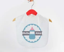 Bavoir bébé Personnalisable - Prénom