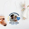 Bavoir bébé Personnalisable - Première Fête des Pères