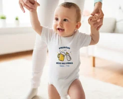 Body bébé personnalisé - Chacun son biberon !