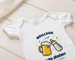 Body bébé personnalisé - Chacun son biberon !