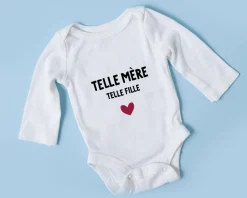 Body bébé personnalisé - Message