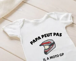 Body bébé personnalisable - Moto