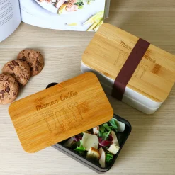Boite à bento personnalisée - Recette du Bonheur