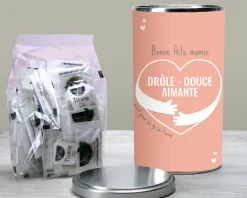 Boite à thé personnalisée - C'est pour ça qu'on t'aime