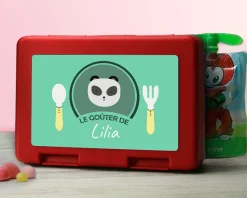 Boîte à goûter Personnalisable - Petit Panda