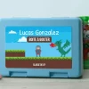 Boîte à goûter personnalisable - Jeux Vidéo Rétro - Version Garçon