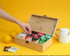 Boîte à thé personnalisable - Merci Maîtresse, Maître et ATSEM