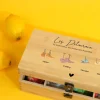 Boîte à thé personnalisée - Famille Chaussures
