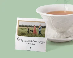 Boîte de 10 sachets de thé bio personnalisables - Photo