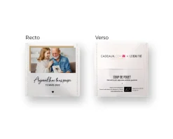 Boîte de 10 sachets de thé bio personnalisables - Photo