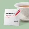 Boîte de 10 sachets de thé bio personnalisables - Merci Maîtresse, Maître et ATSEM