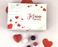 Boîte de chocolats Personnalisable - Amour