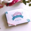 Boîte de chocolats personnalisée - Collection Maman Fleurie