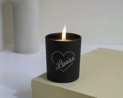 Bougie personnalisable parfumée - Coeur