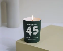 Bougie personnalisable parfumée - Ballons d'anniversaire