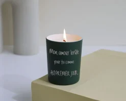 Bougie personnalisable parfumée - Poésie