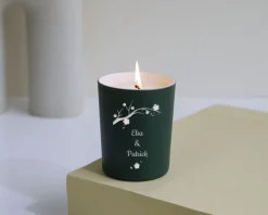 Bougie personnalisable parfumée - un Air de Printemps