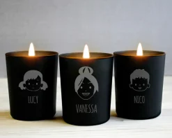 Bougie personnalisable parfumée - Family Circus
