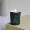 Bougie personnalisable parfumée - Sapin Famille