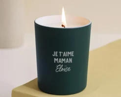 Bougie personnalisée - Message