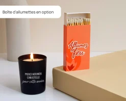 Bougie personnalisée - Message
