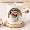 Bougie personnalisée - Photo