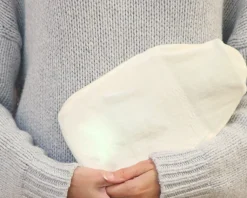 Bouillotte personnalisée - Photo et texte