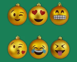 Boules de Noël - Emoji