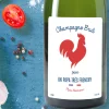 Bouteille de champagne personnalisée message - French Touch