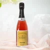 Bouteille de champagne rosé personnalisée - Prénom