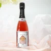 Bouteille de champagne rosé personnalisée - Veux-tu être (...) ?