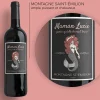 Bouteille de vin de Bordeaux personnalisée message - Sirène