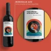 Bouteille de vin personnalisée - Retro Vibes
