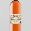 Bouteille de vin rosé personnalisée - Prénom et message